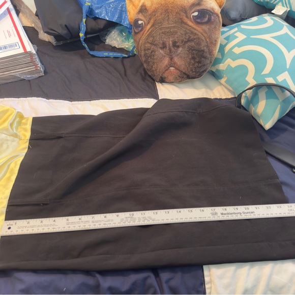 Pride & Joy Yellow Black Dress Belted Wiggle Pencil Rockabilly Sz 10 Viva - Picture 9 of 9